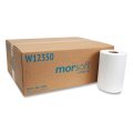Universal Roll Towel, 1-Ply, 8" x 350 ft, White, 12 Rolls/Carton - Image 2