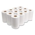 Universal Roll Towel, 1-Ply, 8" x 350 ft, White, 12 Rolls/Carton - Image 3