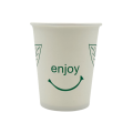 9oz Unwrapped Plain Paper Cup - Image 2