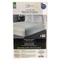 Queen Cooling Fitted Mattress Protector - Image 2