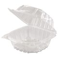 ClearSeal Hinged-Lid Plastic Container, 5.8 x 6 x 3, Clear, - Image 2