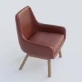 Vinyl Guestroom Lounge Chair - Image 2