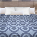 104x96 King Aurora 2-Sided Coverlet- Dark Grey/Grey - Image 2