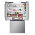 French 3-Door Refrigerator w/ Hybrid Handle Design- 25 cu. ft. - Image 2