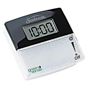 Sunbeam GreenSense LED Nightlight With Clock