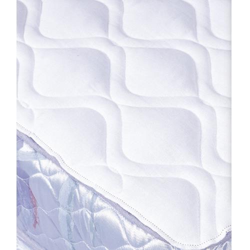 Quilted Flat Mattress Pad w/Anchor Bands - Queen Size