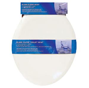 Round Toilet Seat - White