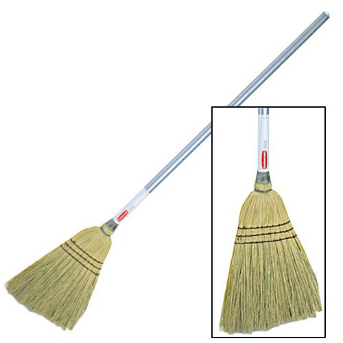 Lobby Broom, 100% Corn Fill