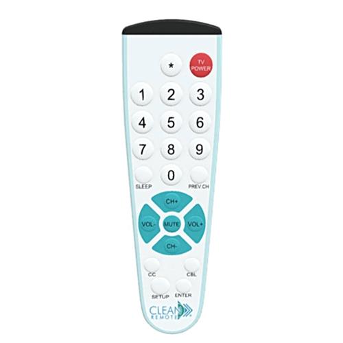 Clean Remote For TV and Cable Box