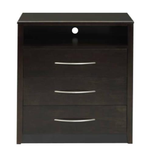 3 Drawer Chest w/VCR Shelf