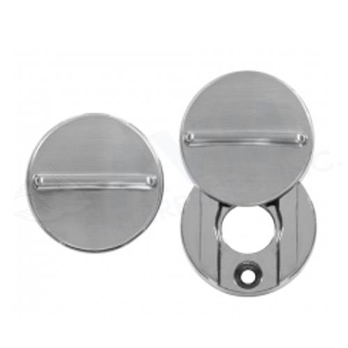 Brushed Chrome Peep Hole Cover
