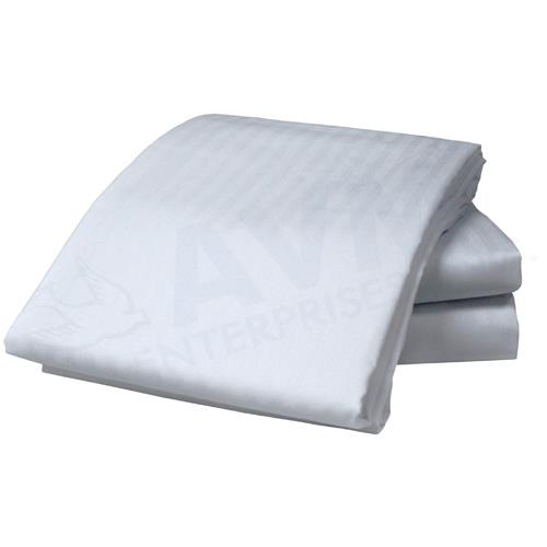 T-250 Woven Full XL Striped Fitted Sheet