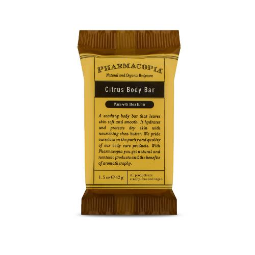 Best Western Plus Pharmacopia Citrus Flo-wrapped Body Bar Soap