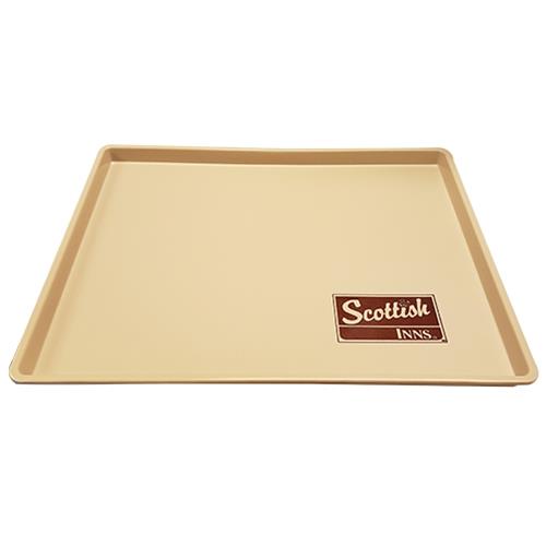 Scottish Inn Ice Tray - Beige/Brown