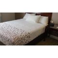 Full Size ""Love me Not"" Decorative Top Sheet