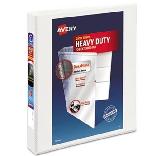 Heavy-Duty View Binder - White