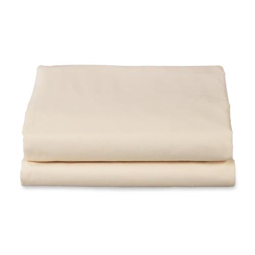 Queen Slightly Irregular T-180 Deep Pocketed Fitted Sheet - Beige
