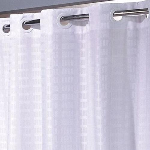 72x77 Pre-Hooked Shower Curtain