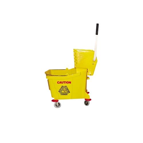 Mop Bucket/Wringer Combo - Yellow