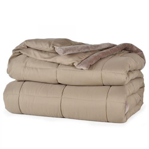 Full/Queen Down-Alternative Blanket - Mocha