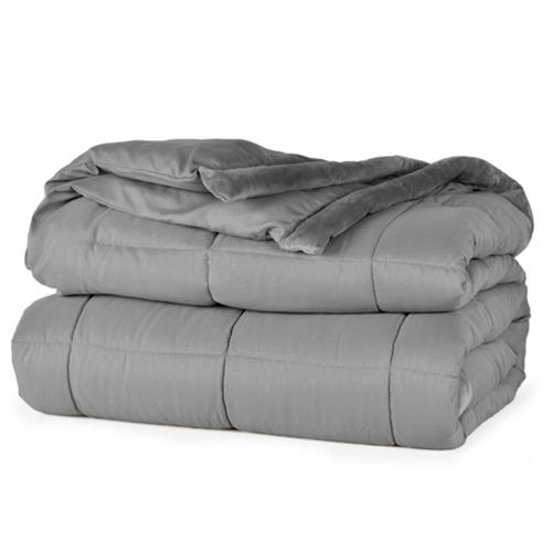 Twin Down-Alternative Blanket - Smoke