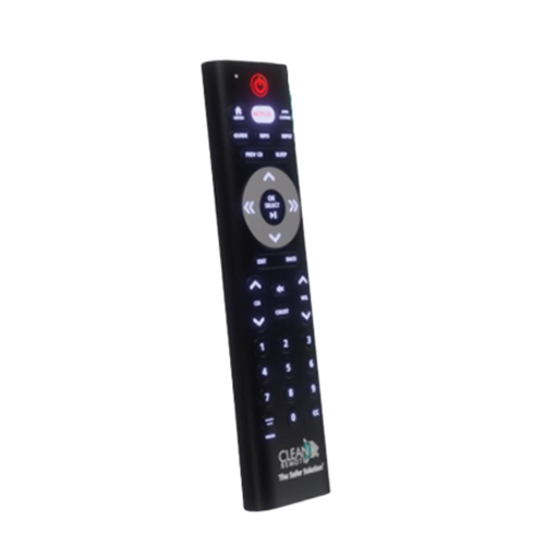 Clean Remote For Streaming And Casting TV Systems
