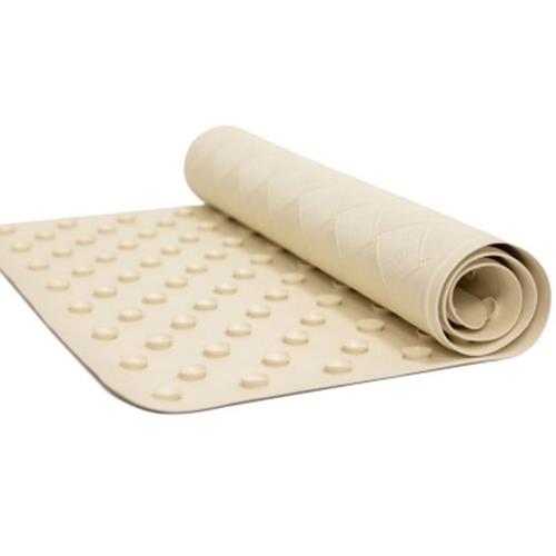 14 x 22 Rubber Gripping Bathmat -Ecru