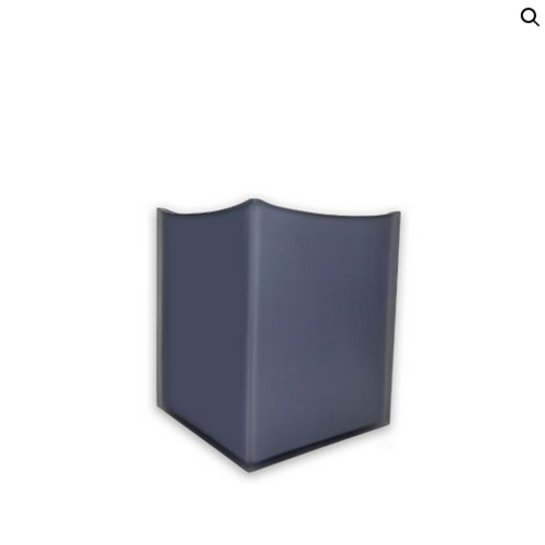 8.6 QT Waste Basket- Slate Collection