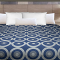 84x96 Full XL Aurora 2-Sided Coverlet-Navy/Grey