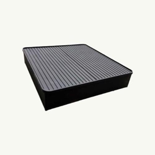 Steel Full Panel Platform Bedbase -Queen
