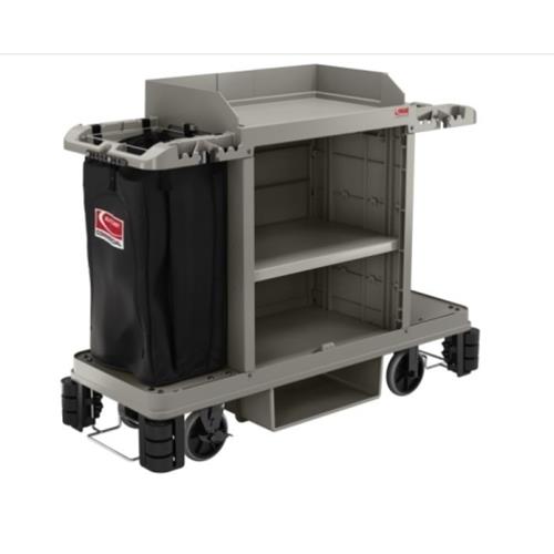Partially Assembled Housekeeping Cart