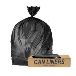 38x58 1.5 Mil  Low Density Can Liner Flat Pack