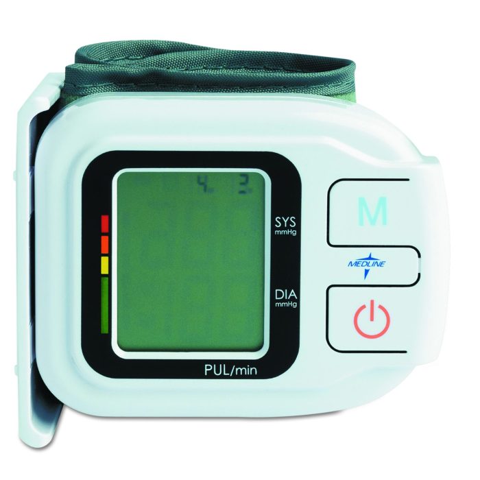 182966 Automatic Digital Wrist Blood Pressure Monitor, One Size Fits All - Image 1