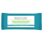 ReadyFlush Biodegradable Flushable Wipes, 1-Ply, 8 x 12, White, 24/Pack
