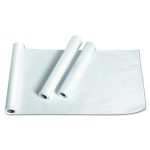 Exam Table Paper, Deluxe Crepe, 18" x 125 ft, White, 12/Carton