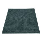 EcoGuard Diamond Floor Mats, Rectangular, Charcoal Gray Carpeted Surface, 36" x 48"