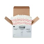 Poster Strip Pairs, Holds Up to 1 lb, 1.63" x 2.75", White, 256/Pack