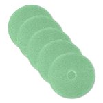 Ultra High-Speed Floor Burnishing Pads 3100, 27" Diameter, Aqua, 5/carton