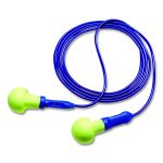 E-A-RPush-Ins Earplugs, Corded, Metal Detectable, 28 dB NRR, One Size Fits Most, Yellow Spherical Pod Plugs, 200 Pairs/Box