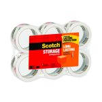 Storage Tape, 3" Core, 1.88" X 54.6 Yds, Clear, 6/pack