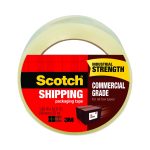 3750 Commercial Grade Packaging Tape, 3" Core, 1.88" X 54.6 Yds, Clear
