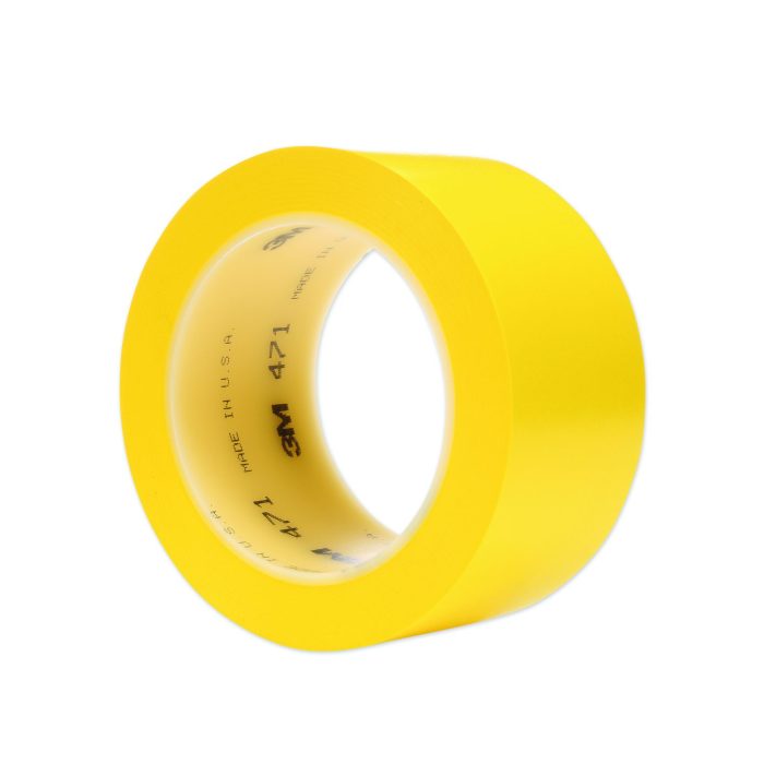 673670 Vinyl Floor Marking Tape 471, 2" X 36 Yds, Yellow - Image 1