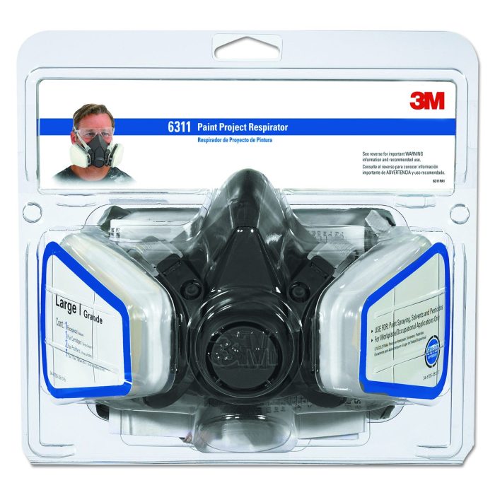 237356 Half Facepiece Paint Spray/pesticide Respirator, Large - Image 1