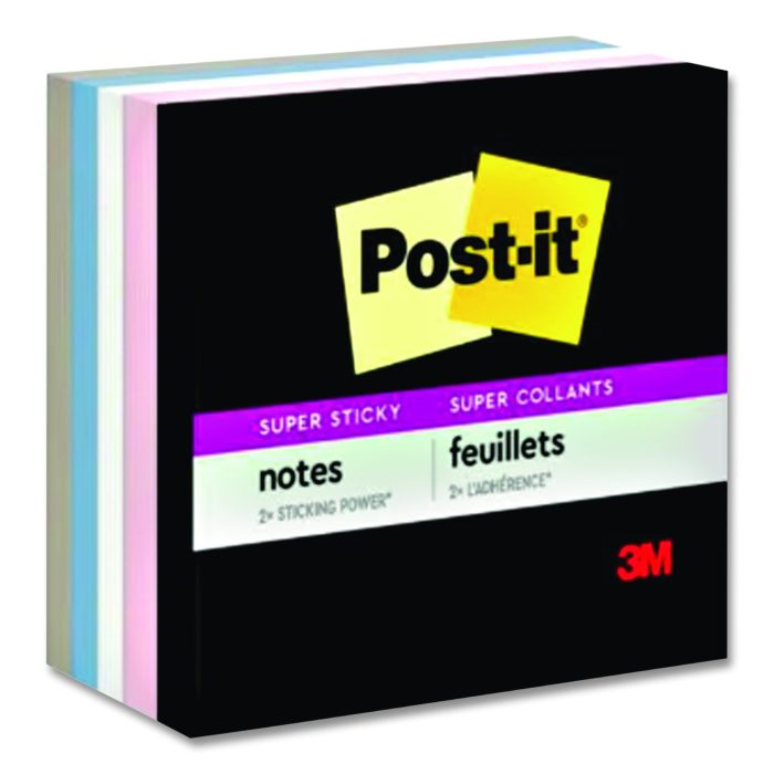 15145021 Pads in Simply Serene Colors, Note Ruled, 4 x 4, 90 Sheets/Pad, 4 Pads/Pack - Image 1