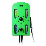Flow Control System Chemical Dispenser, Action Gap with Pressure Relief Valve, (4) 0.5 gal, 12.25 x 6.3 x 22.5, Green