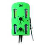 Flow Control System Chemical Dispenser, Air Gap, Pressure Relief Valve, (4) 0.5 Gal, 12.25 X 6.3 X 22.5, Green