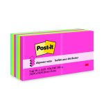 Original Pop-up Refill Value Pack, 3 x 3, (8) Poptimistic Collection Colors, (4) Canary Yellow, 100 Sheets/Pad, 12 Pads/Pack