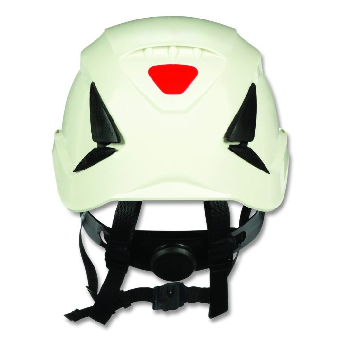 880103 SecureFit X5000 Series Safety Helmets, Brimless, 6-Point Pressure Diffusion Ratchet, One Size Fits Most (6.25 to 8), White - Image 1