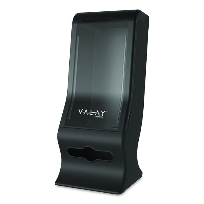 15150905 Valay Tower Napkin Dispenser, 8 x 17.25 x 13, Black - Image 1