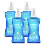 Laundry Detergent, Fresh Air Scent, 53.5 oz Bottle, 4/Carton